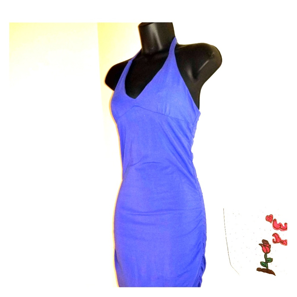 VICTORIA SECRET HALTER BODYCON DRESS